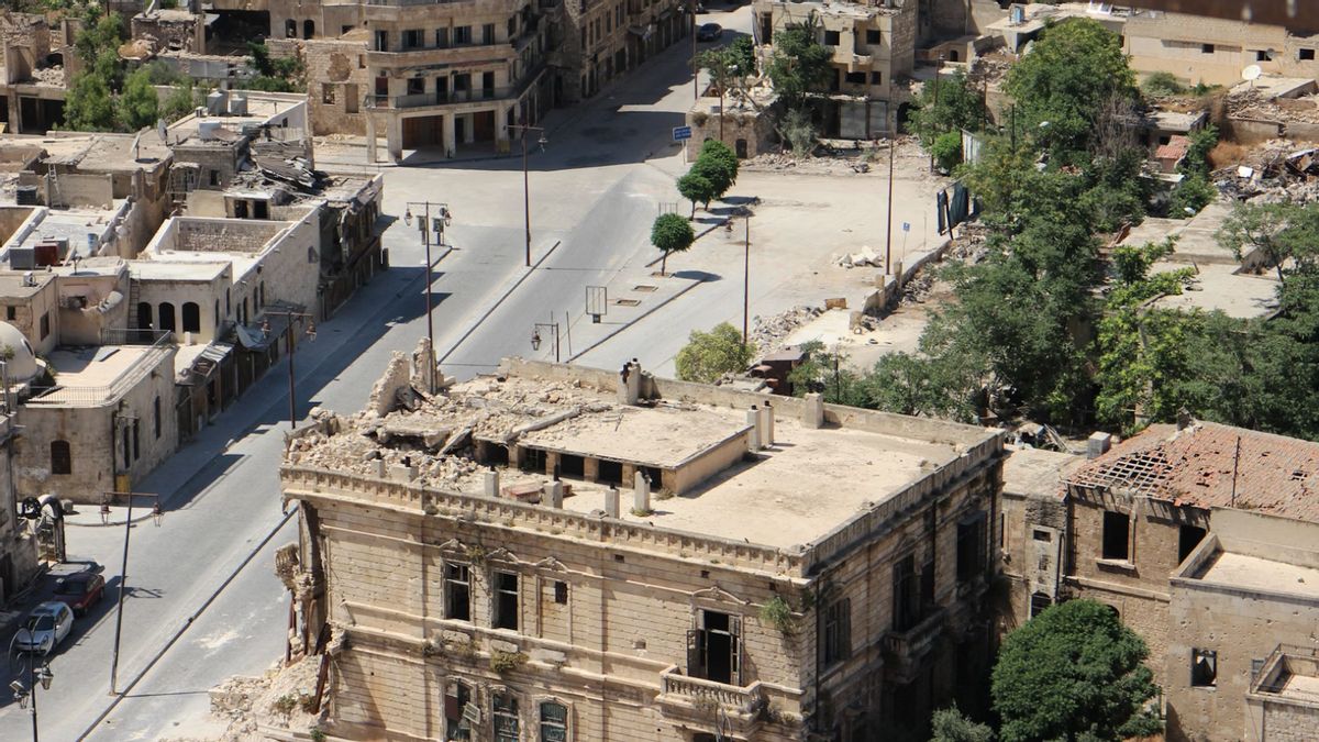 シリア兵はアレッポで自衛隊との衝突で死亡した