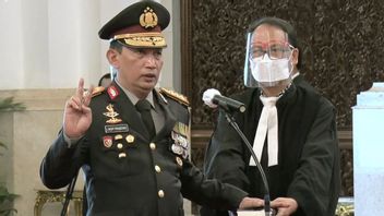 Handover Of Position, General Idham Azis Mentions The Cold Hand Of The New Police Chief