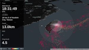جاكرتا - أصبح تطبيق التحذير من الزلازل الشهير في تايوان في دائرة الضوء بعد الزلزال الحاد