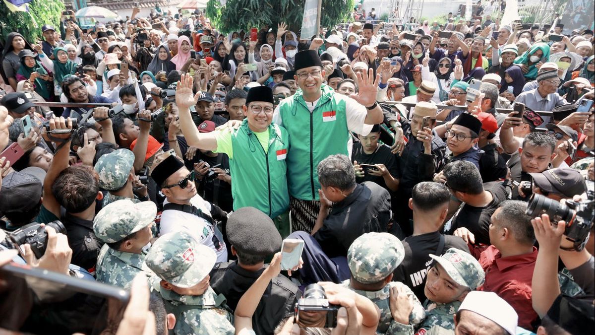 Anies-Cak Imin Petakan Jakarta,Jabar,Sulsel和Jatim 成为2024年总统大选前的权力