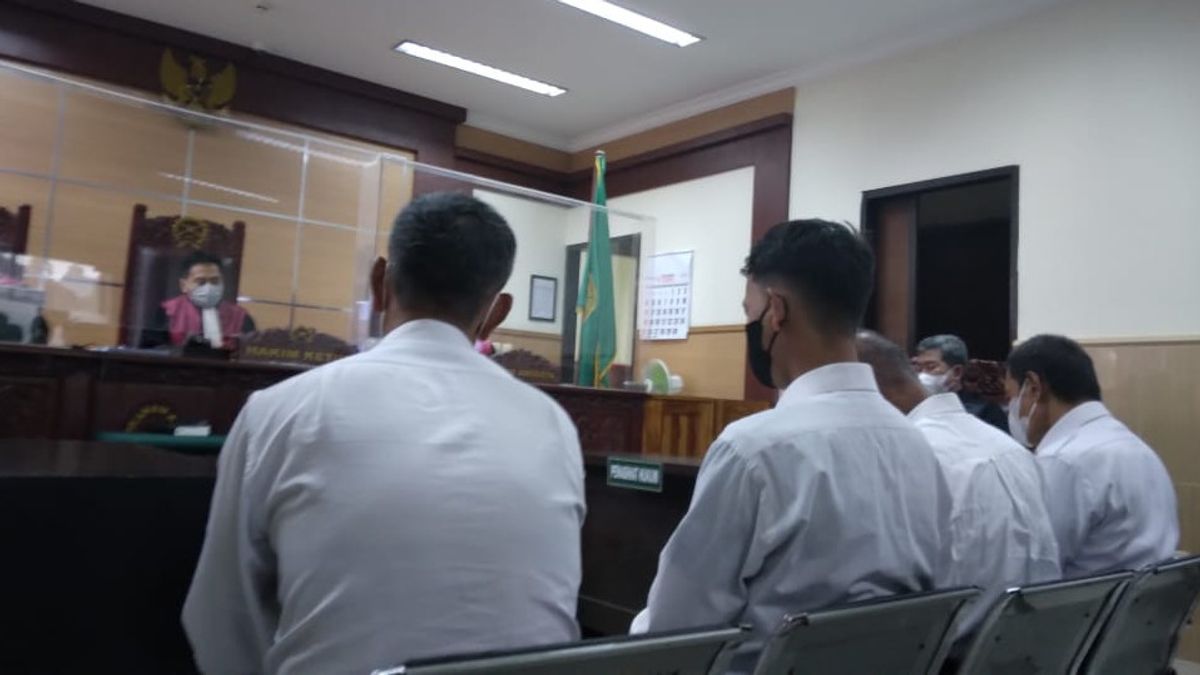 Sentenced No More Than 2 Years, 4 Defendants For The Class I Tangerang Prison For Appeal