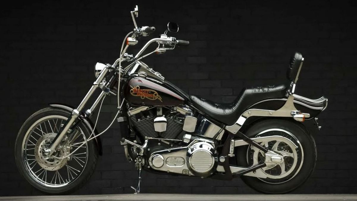 Terjual Hampir Rp600 Juta, Inilah Harley-Davidson Softail Custom 1987 Milik Mantan Vokalis Journey Steve Perry