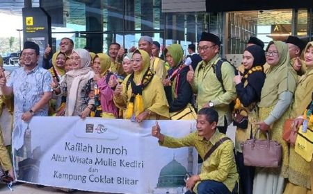 Jamaah Umrah di Kediri dan Sekitarnya Terbang Perdana dari Bandara Dhoho