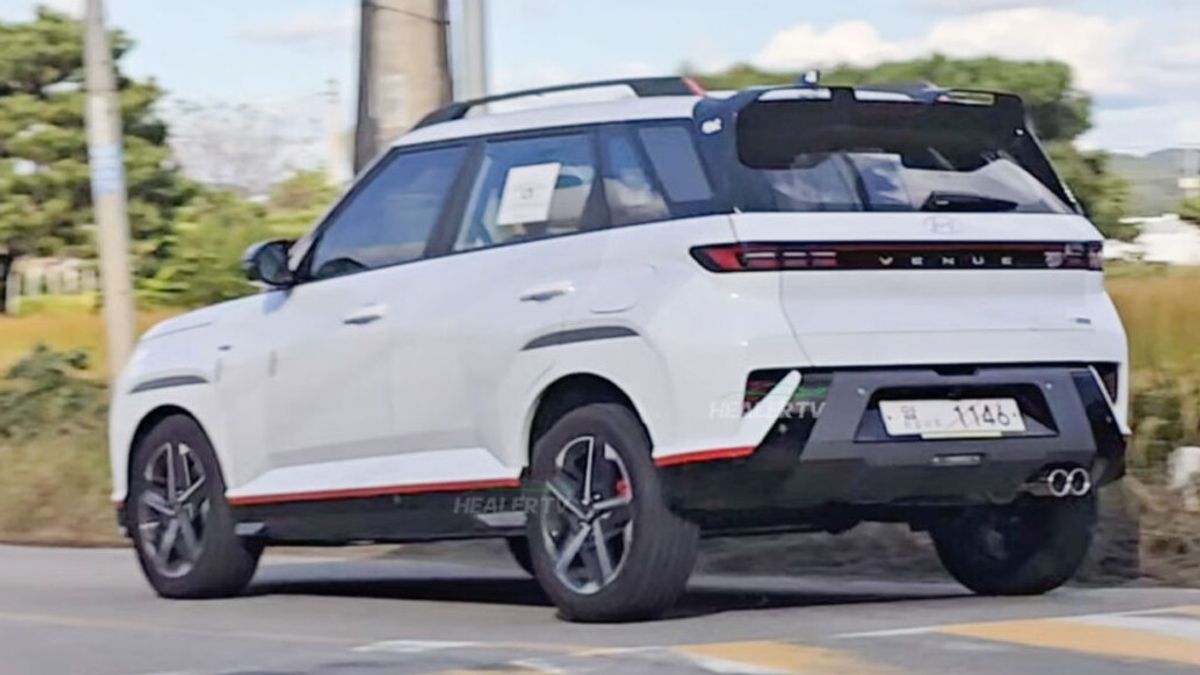 Hyundai Venue Terbaru Tertangkap Kamera Jelang Peluncuran, Begini Tampangnya