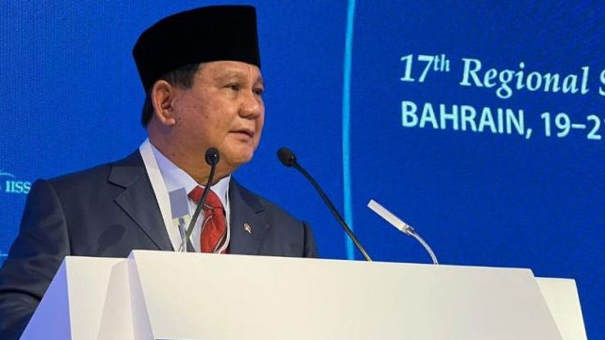 Au Forum De Dialogue De L’IISS, Prabowo : Les Dirigeants Doivent Refléter La Vertu Et Le Respect