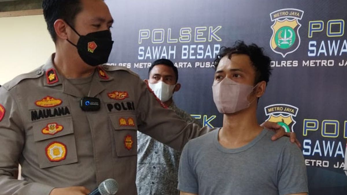 Because Of The Backbone Of The Family And Having A Toddler, The Kapolsek Sawah Besar Apologizes To The PPSU Officer Who Made A False Report Being Robbed