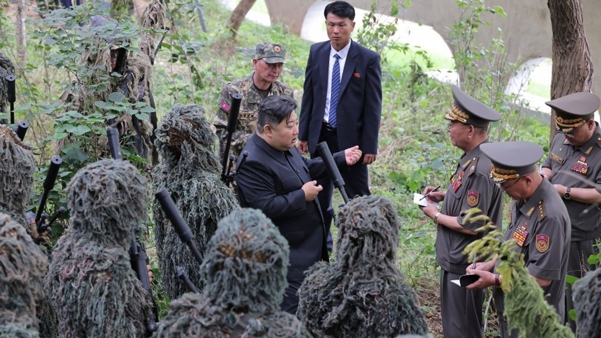 Kim Jong-un Tinjau Latihan Pasukan Khusus dan <i>Sniper</i> Korea Utara