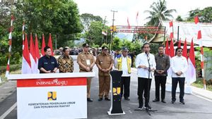 President Jokowi Inaugurates 27 Roads In South Sulawesi