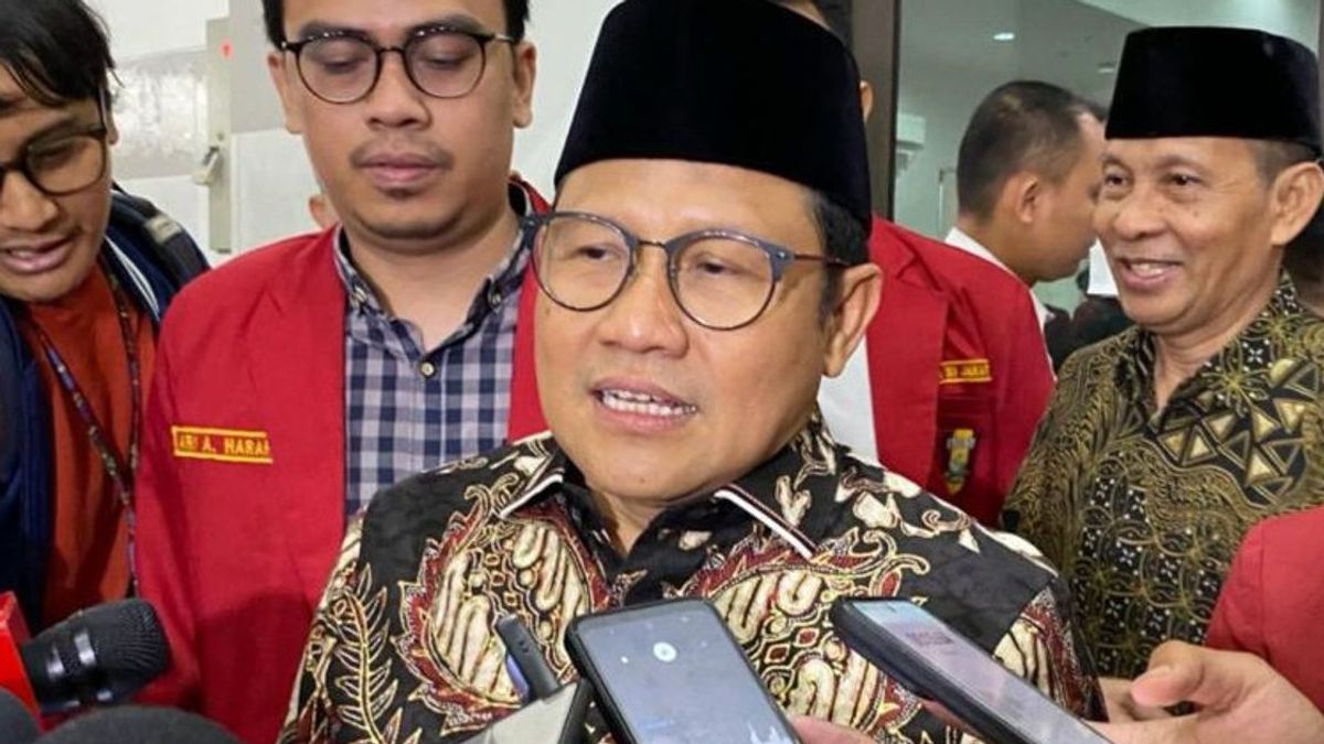 Cak Imin Sebut Prabowo-Gibran Must Tiru Mahfud 从政府官员辞职