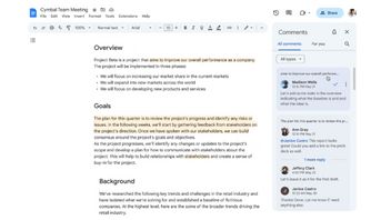 Google Merombak Tampilan Komentar di Dokumen, Spreadsheet, dan Slide