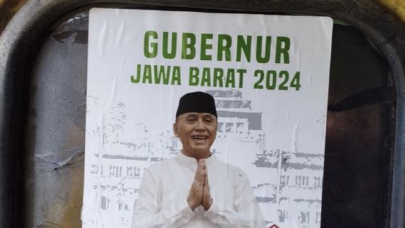 Iwan Bule Nyagub Stickers In West Java 2024 Circulate, Gerindra Is Not Yet Interested