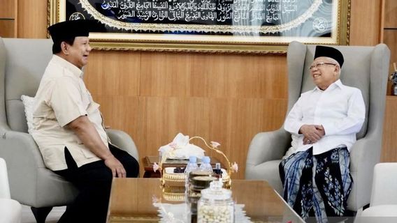 Prabowo Cium Tangan Ma’ruf Amin: Pertemuan Hangat di Depok Bicara Masa Depan Indonesia