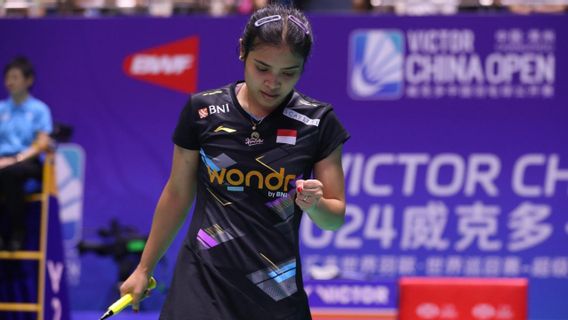 Tampil di China Open 2024, Gregoria Tunjukkan Grafik Menurun