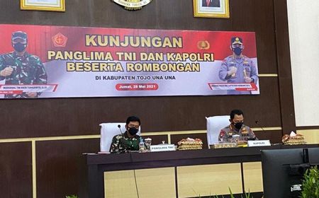 Kapolri dan Panglima TNI Semangati Satgas Mandago Raya Berantas Teroris Kelompok MIT