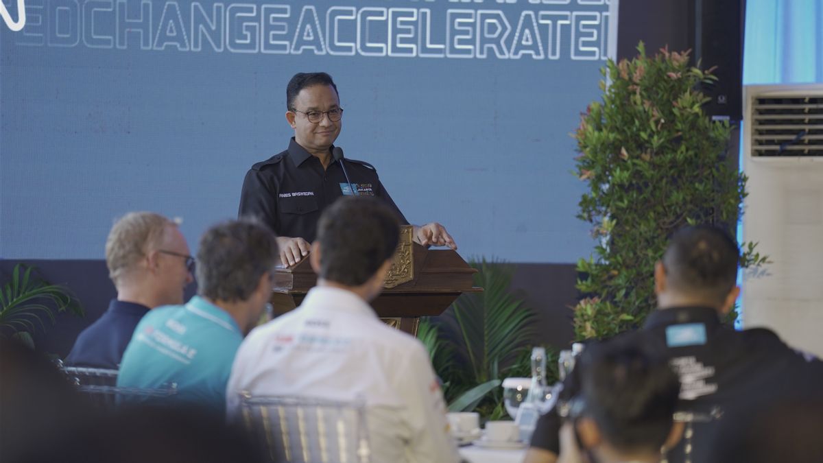 Asked About President Jokowi's Presence During Formula E, Anies Baswedan: Everyone Will Be Welcomed