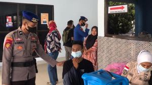 Polda Malut Jaring 102 Orang yang Belum Divaksin