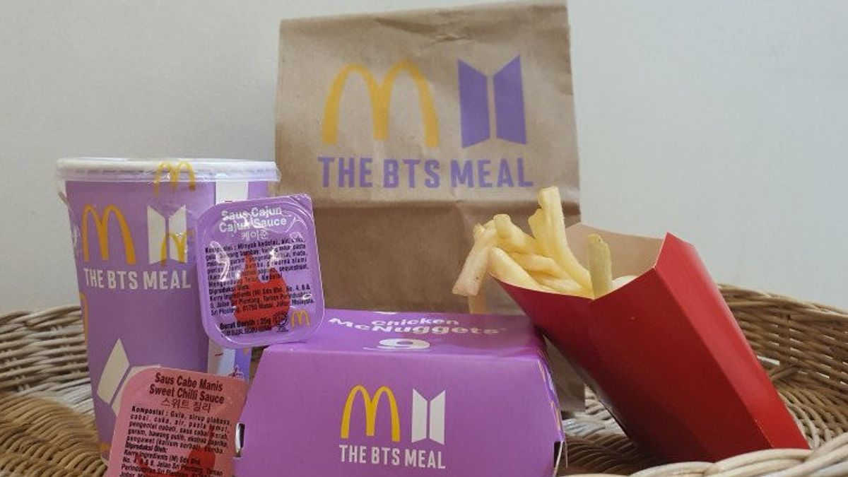 ماكدونالدز وجبة bts BTS Fans