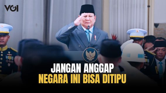 Presiden Prabowo Ingatkan Pejabat, Jangan Anggap Negara Bisa Ditipu