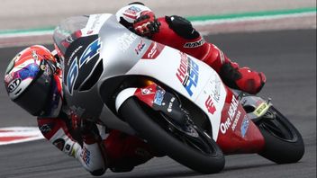 Failed To Finish Barcelona's Moto3 Race Because He Fell At The 12th Corner, Mario Aji: There Was A Racer Who Bothered Me