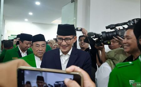 Sandiaga Uno Sambangi DPP PPP