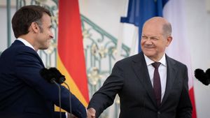 Macron Izinkan Rudal Jarak Jauh Pasokan Prancis Digunakan Ukraina Serang Rusia