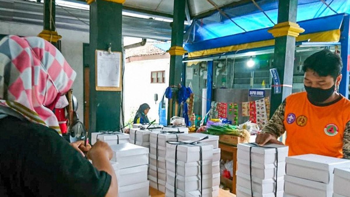 Le Budget Est épuisé, Yogyakarta Arrête Gandeng Gendong Programme D&apos;aide Alimentaire Pour Les Patients Auto-isolement