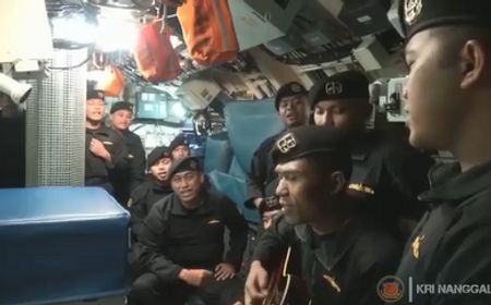 Viral Awak KRI Nanggala-402 Menyanyikan Lagu Sampai Jumpa dari Endank Soekamti, Liriknya Menyayat Hati