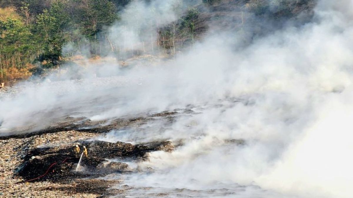 Semarang Walkot Calls The Jatibarang TPA Fire In The New Waste Disposal Zone