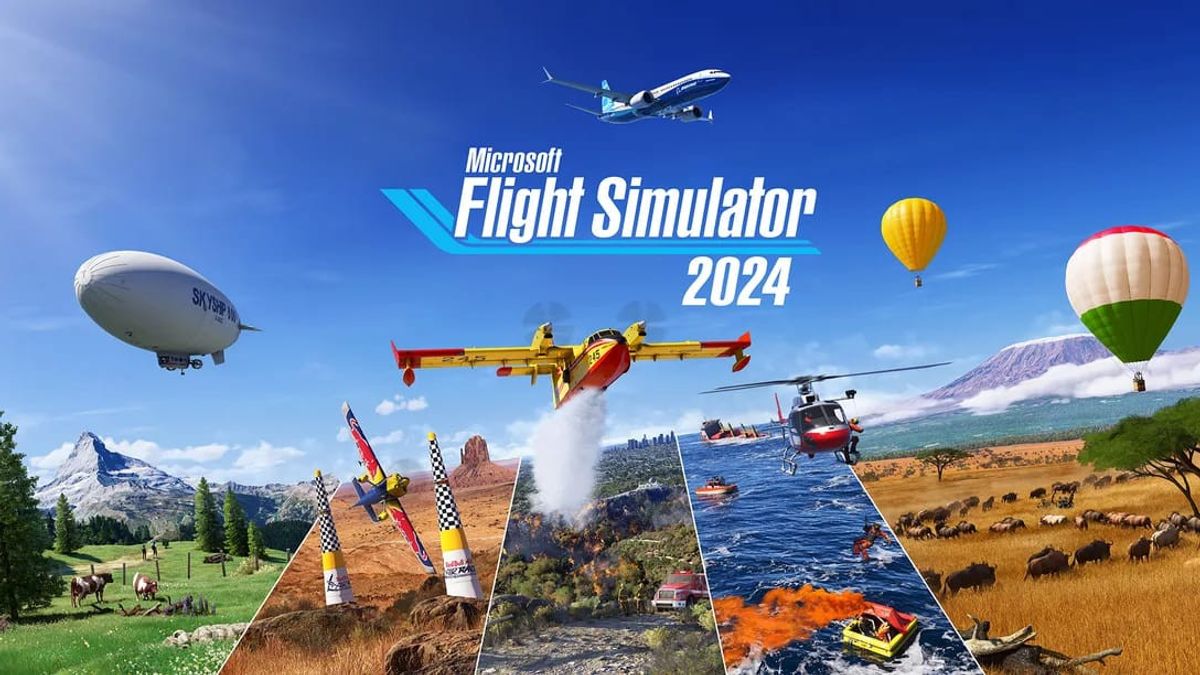 Microsoft Flight Simulator 2024 akan Hadir PlayStation 5 dan PS VR 2  pada 8 Desember