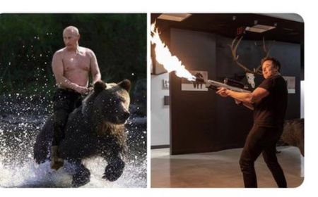 Nekad! Elon Musk Ajak Duel Putin, Bos Binance Changpeng Zhao Ingin Dukung Tapi...