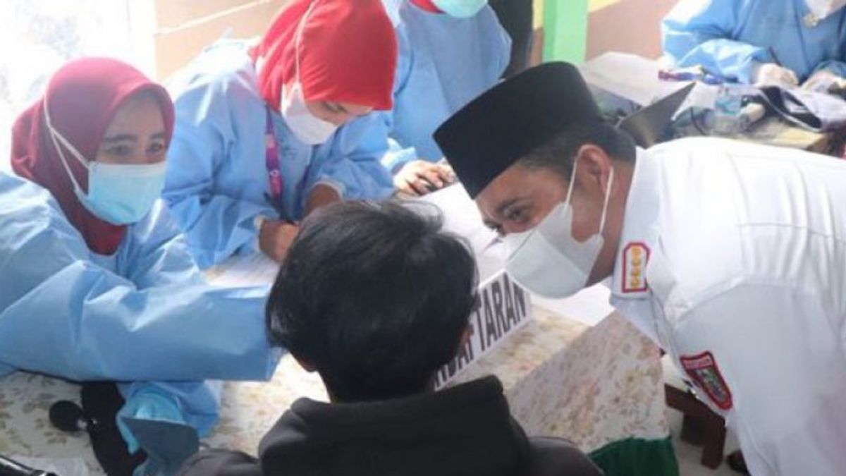 Kabupaten Banyuasin  Gelar Vaksinasi COVID-19 Berbasis Keluarga