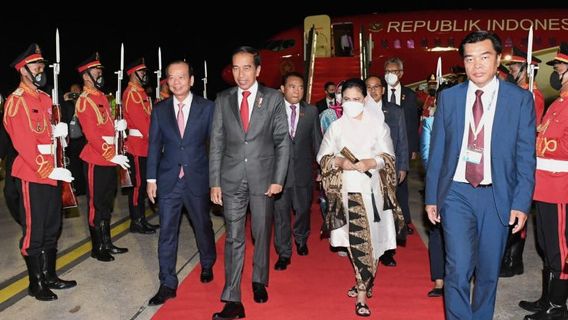 Jelang Pertemuan Bilateral KTT ASEAN, Jokowi Sambangi Raja Kamboja Norodom Sihamoni