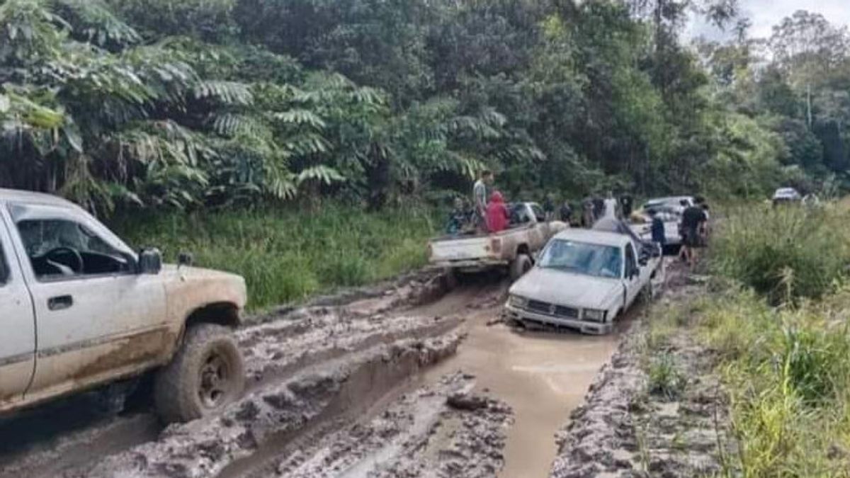 Jalan Lingkar Krayan Rusak Parah, Warga Minta Realisasi Subsidi Ongkos Angkut