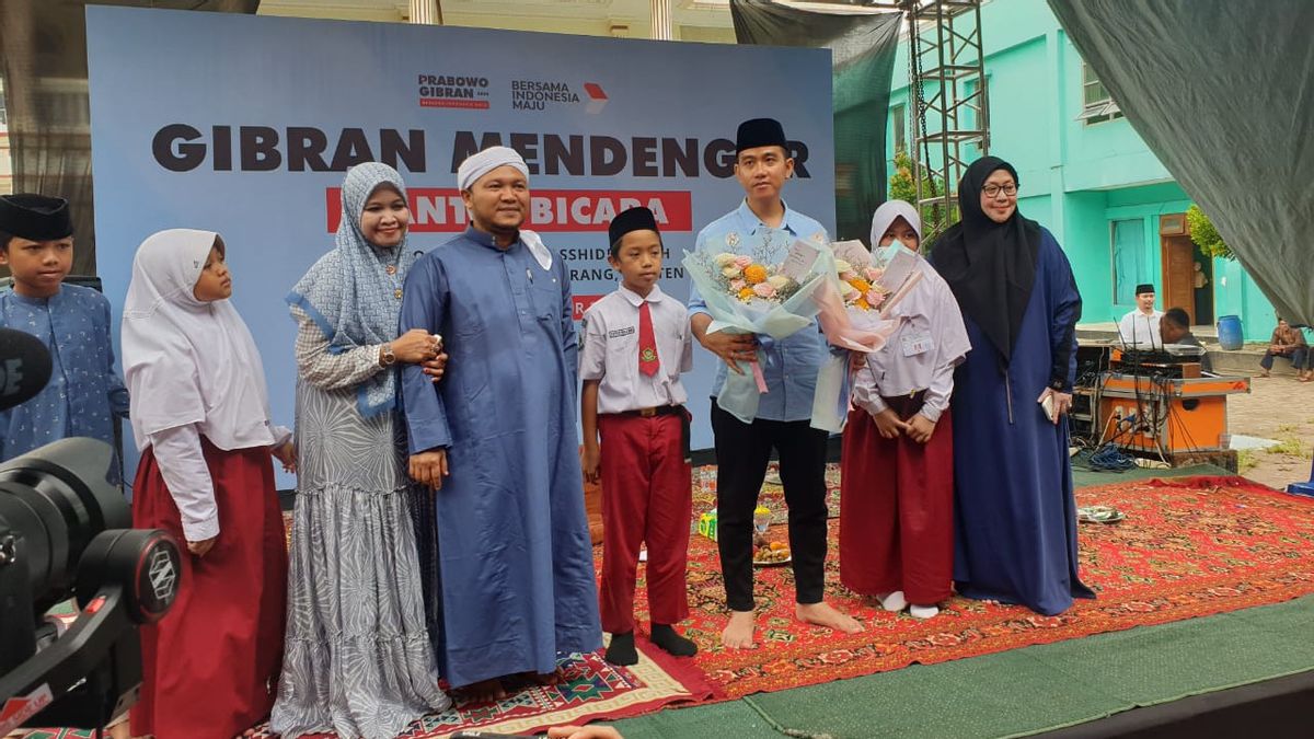 Kampanye di Ponpes Asshiddiqiyah 2 Tangerang, Gibran Ingin Santri Harus 5.0 Jawab Tantangan Zaman