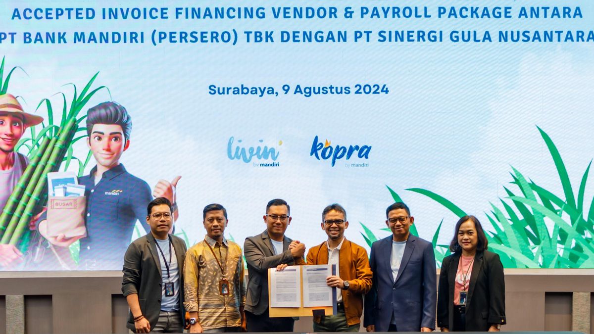 Expanding The Agriculture Ecosystem, Bank Mandiri Strengthens Partnerships With PT Sinergi Sugar Nusantara