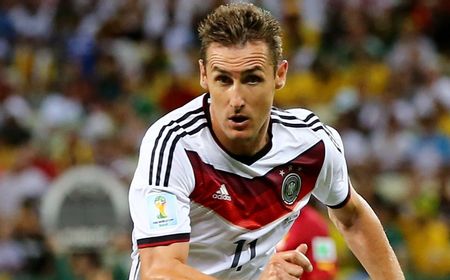 Miroslav Klose, Pemegang Gelar Striker Tersubur di Piala Dunia dengan Torehan 16 Gol