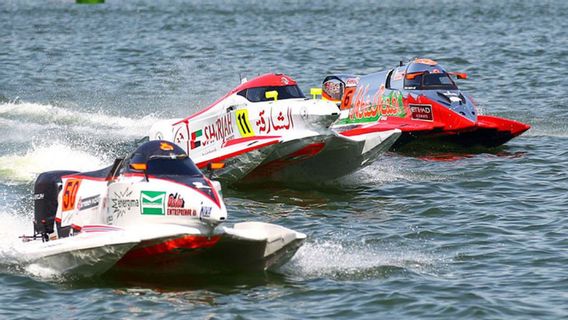 Le stock de carburant dans le nord de Sumatra est sûr lors de la F1 Powerboat