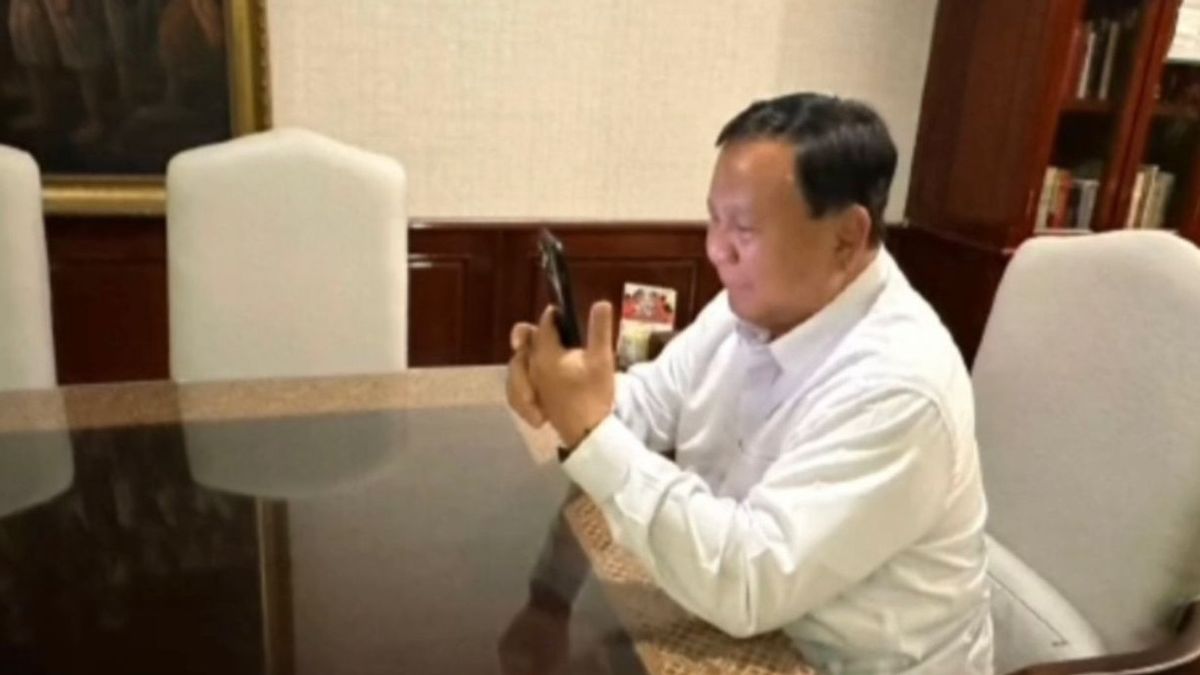 Via Video Call Prabowo Encourages Incidents Of Yontaifib Who Injure