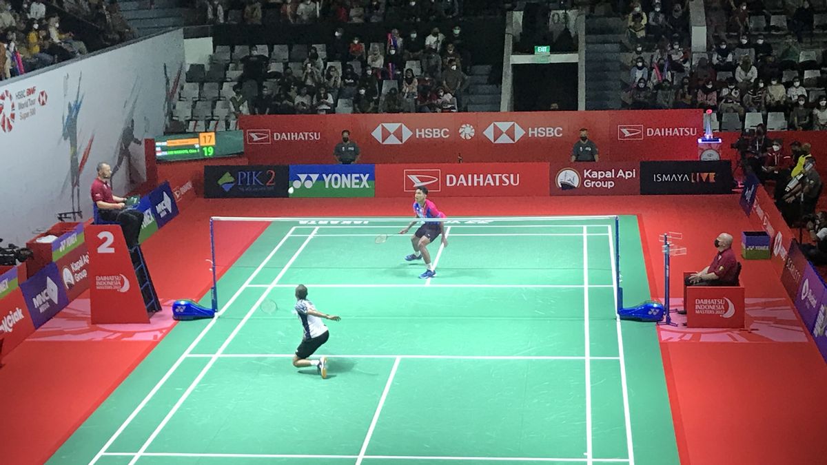 Opening The Men's Singles Party In The First Round Of The 2022 Indonesia Masters, Chico Aura Dwi Wardoyo Overthrows India's Representatives