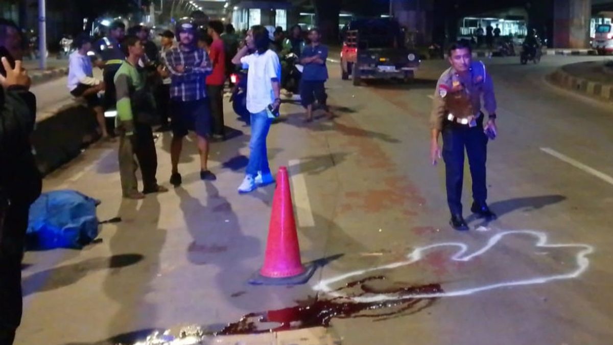 Dua Pengendara Vario Tewas Ditabrak Kendaraan Misterius di Tanjung Priok