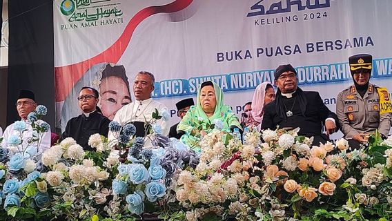 Sejuk, Istri Almarhum Gus Dur Ajak Lintas Agama Buka Bersama Puasa di Gereja Wates DIY