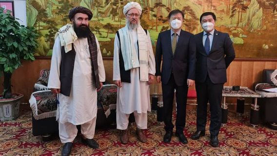 Meeting In Kabul, Chinese Ambassador And Taliban Leaders Discuss Security To Humanitarian Aid