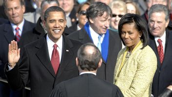 Barack Obama est officiellement investi président des États-Unis d'Amérique aujourd'hui, 20 janvier 2009