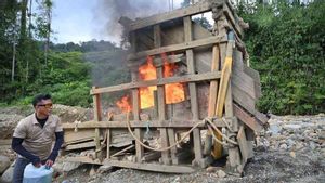 Polri-TNI Tutup Tambang Emas Ilegal di Geumpang Aceh, Penambang Kabur Tinggalkan Alat