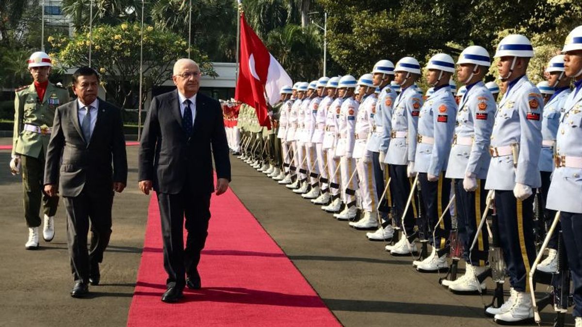 Defense Minister Prabowo Received A Visit From The Turkish Defense Minister