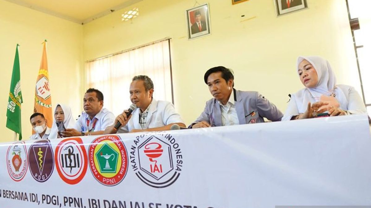 Aksi Damai Tolak RUU Kesehatan di Gorontalo Tak Ganggu Layanan