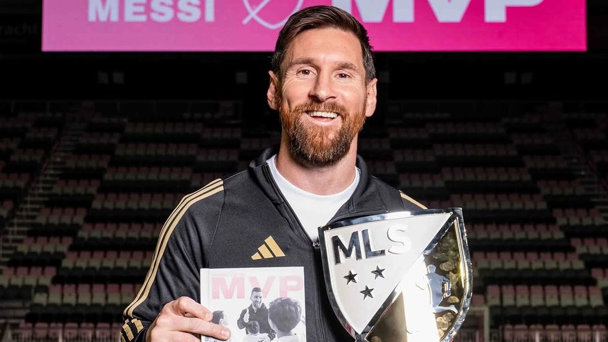 Bintang Inter Miami Lionel Messi Dinobatkan sebagai MVP MLS, Catat Rekor Gol