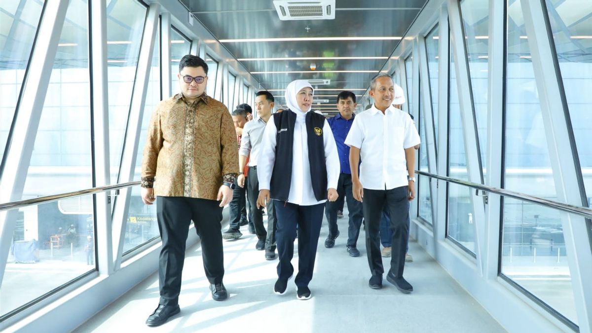 Khofifah Optimistic That Dhoho Airport Is Able To Move Multi-Sector Growth In Kediri Raya