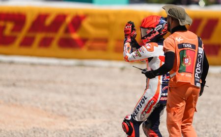 Awal Suram Marc Marquez di MotoGP 2023:  Crash, Cedera dan Dapat Penalti