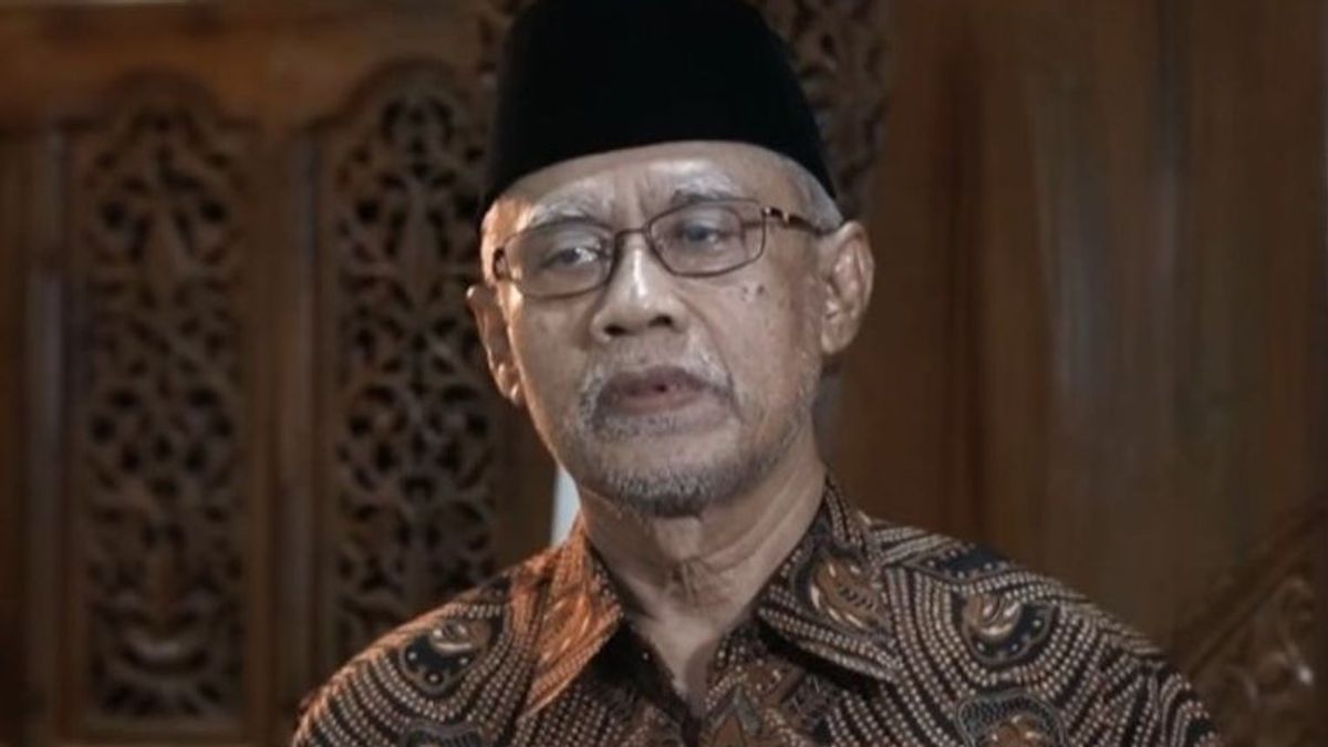 Le président Muhammadiyah : Le président doit être moral et être prêt à perdre